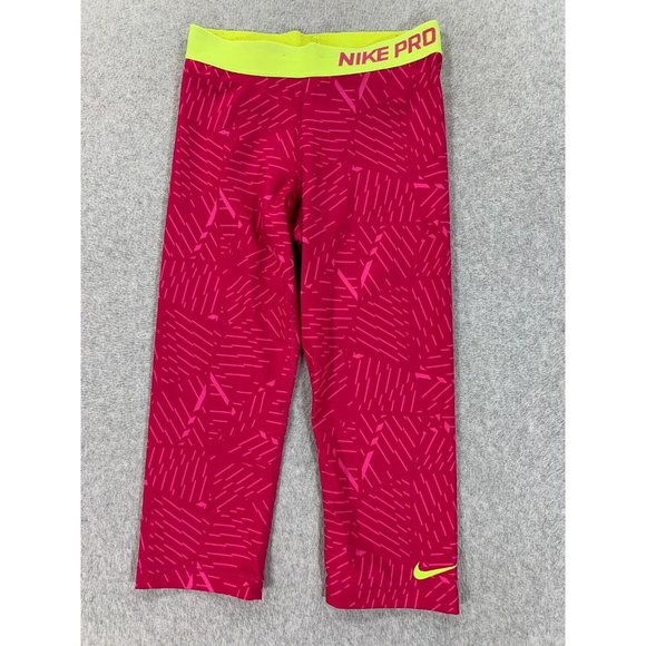 Nike Pro Combat 3/4‎ Length Compression Running Training Tights (Women's Small) - Picture 1 of 14